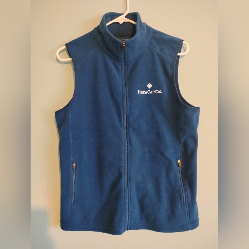 Fiber Capital Blue Fleece Vest